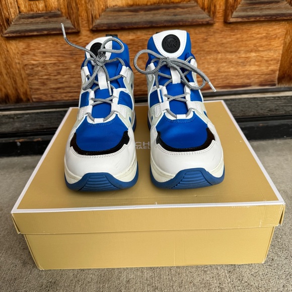 Michael Kors Olympia Trainer Scuba Grecian Blue - Picture 7 of 8